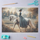 デクページティッシュペーパー馬術ビクトリアン 薄葉紙 (クラフト)