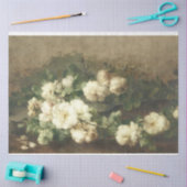 デクページフローラ花花ティッシュペーパー 薄葉紙 (クラフト)