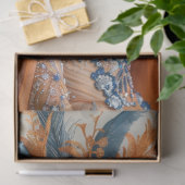 デクページポートレートのマルディグラスクイーン 薄葉紙 (ギフト)