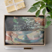 デクページ海威厳のあるウミガメ 薄葉紙 (ギフト)