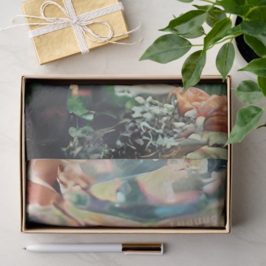 デクページ海威厳のあるウミガメ 薄葉紙 (ギフト)