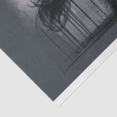 デクページ紙「ブラックアラビアンホース」 薄葉紙 (詳細)