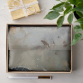 デクページ雪だるま&トナディアスノーウッドランズ 薄葉紙 (ギフト)