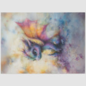 デクページ鮮やかベビーファンタジードラゴン 薄葉紙 (正面)