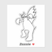 デクランの猫キッド シール (シート)