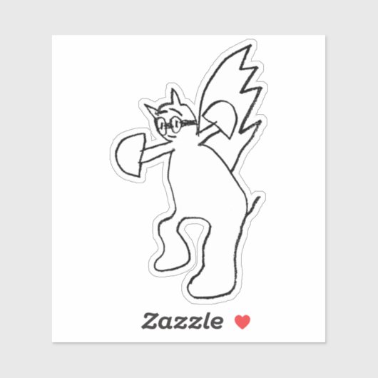 デクランの猫キッド シール (シート)