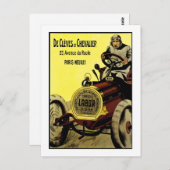 デクレベスエシュバリエ – ヴィンテージフランスの広告 ポストカード (正面/裏面)