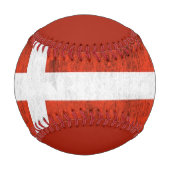 デグランジンマーク国旗 野球ボール (正面)