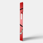 デグーのラブiPadケース (ピンク/レッド) Case-Mate iPhoneケース (裏面 / 右)