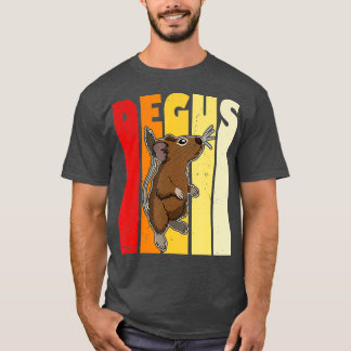 デグ齧歯動物ペットかわいいことわざ低木ラットdegus 5 tシャツ