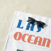 デゲンビーチタオル – ブルーカード ビーチタオル (インサイチュ)