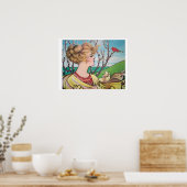 デコのガールバードポスター ポスター (キッチン)