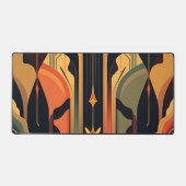 デコアブストラクション光沢 デスクマット (正面)