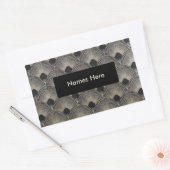 デコアートシリーズ：ステッカー 長方形シール (封筒)