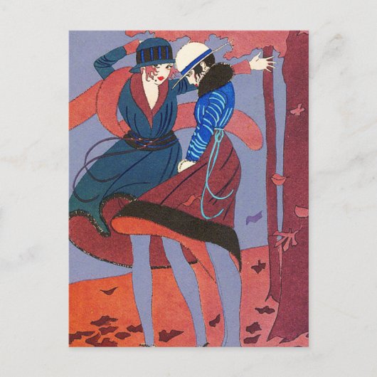 デコイラスト ポストカード (正面)