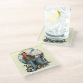 デコイ ガラスコースター (アングル)