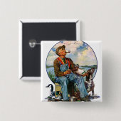 デコイ 缶バッジ (正面&裏面)