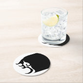 デコウーマンモダン紙コースター ラウンドペーパーコースター (インサイチュ)