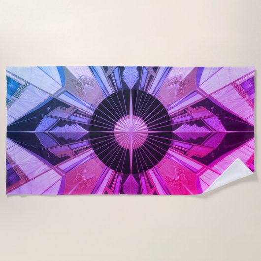 デコエレガンス ビーチタオル (正面)