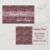 デコエレガントル 名刺 (正面/裏面)