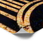 デコエレガントレディとファン ポスター (角)