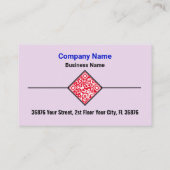 デコエレガントレータ（ステージングホームリビング）デザイナー 名刺 (裏面)