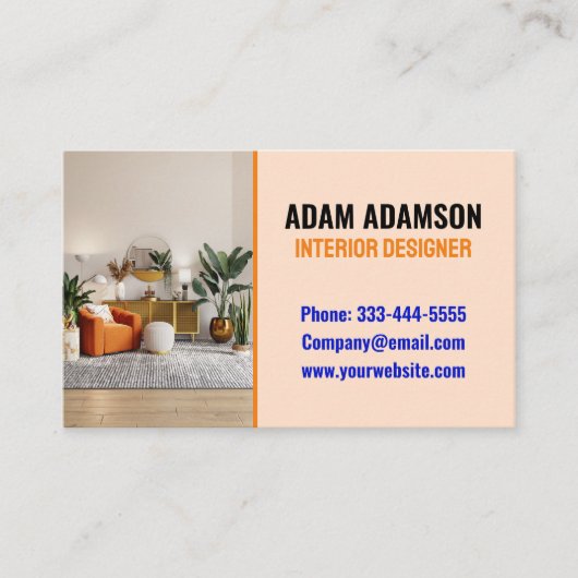 デコエレガントレータ（ステージングホームリビング）デザイナー 名刺 (正面)