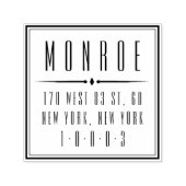 デコエンパイア差出人住所スタンプ セルフインキングスタンプ (デザイン)