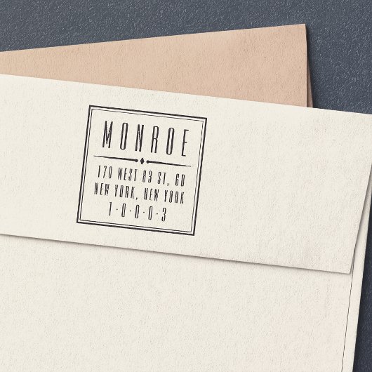 デコエンパイア差出人住所スタンプ セルフインキングスタンプ