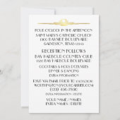 デココンテンポラリーウェディング招待状 招待状 (裏面)