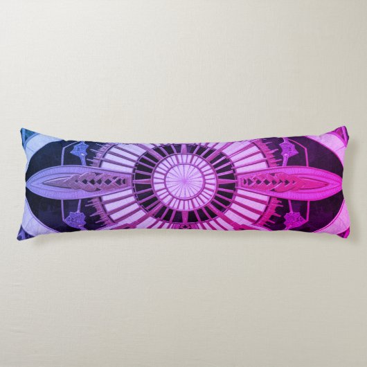 デコゴールデンマゼンタダッシュ ボディピロー (正面)