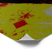 デコサイケデリックアプリント ポスター (角)