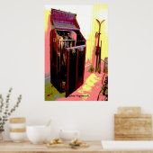 デコサイケデリックアプリント ポスター (キッチン)