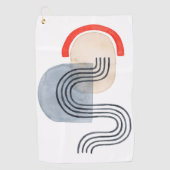 デコサンライズIV ゴルフタオル (正面)