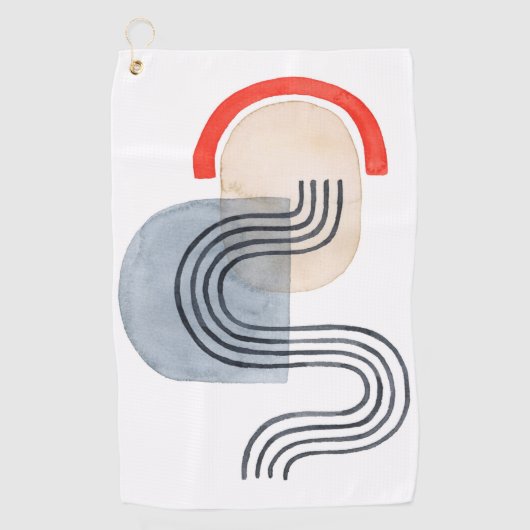 デコサンライズIV ゴルフタオル (正面)