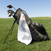 デコサンライズIV ゴルフタオル (グリーン)