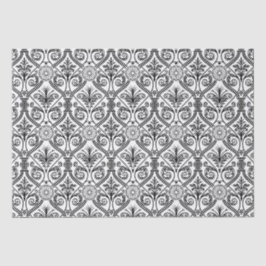 デコスタイルヴィンテージパターン白黒 薄葉紙