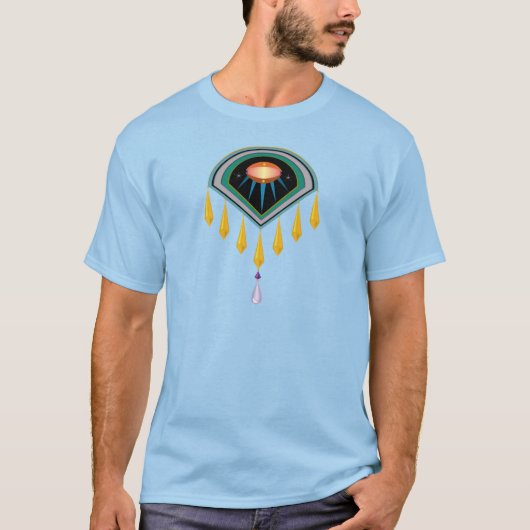 デコスペースエッグ ユニセックスTシャツ Tシャツ (正面)