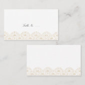 デコセイガイハゲストエスコートカード プレイスカード (正面/裏面)