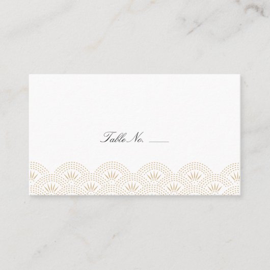 デコセイガイハゲストエスコートカード プレイスカード (正面)