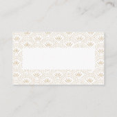 デコセイガイハゲストエスコートカード プレイスカード (裏面)