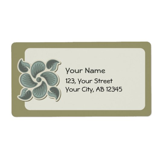 デコタイル2 ラベル (正面)