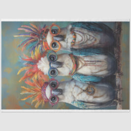 デコッお洒落ク鮮やかコカトス鳥 薄葉紙