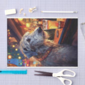 デコップアイリッシュウルフハウンドアットバーティッシュペーパー 薄葉紙 (クラフト)