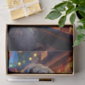 デコップアイリッシュウルフハウンドアットバーティッシュペーパー 薄葉紙 (ギフト)