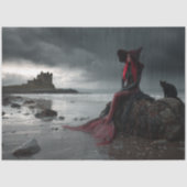 デコップアイリッシュマーメイド秋ゴシック風雅 薄葉紙 (正面)