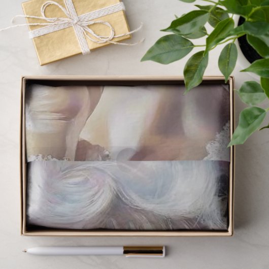 デコップアポップ・アートのートファッションガールホットピンクバブルガム 薄葉紙 (ギフト)