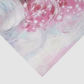 デコップアポップ・アートのートファッションガールホットピンクバブルガム 薄葉紙 (詳細)