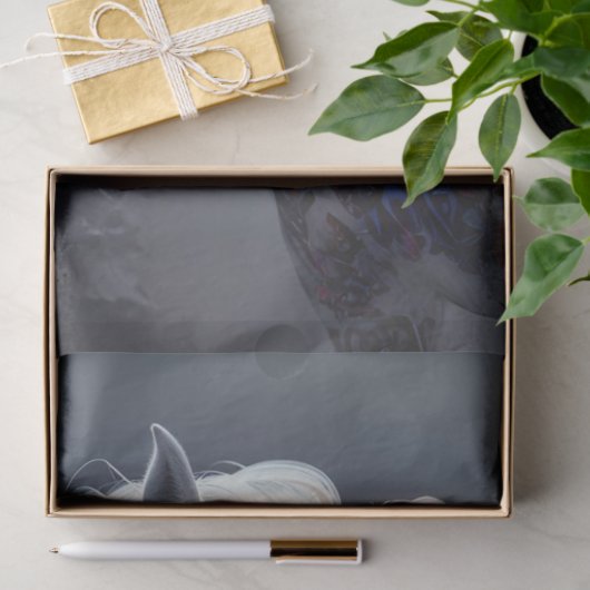 デコップアメリカン色彩の鮮やかインド馬のオーラ 薄葉紙 (ギフト)