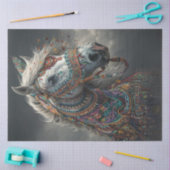 デコップアメリカン鮮やかイ飾ンド馬 薄葉紙 (クラフト)